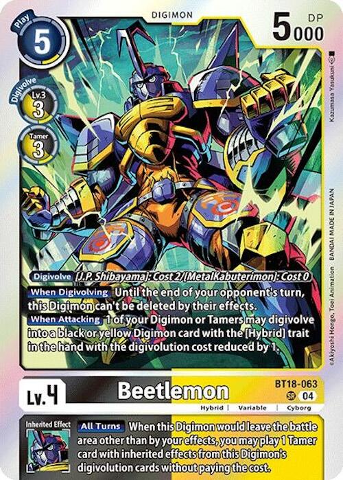 Image of Beetlemon [BT18-063] [Release Special Booster Ver.2.0]