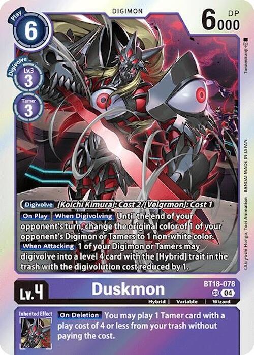 Image of Duskmon [BT18-078] [Release Special Booster Ver.2.0]