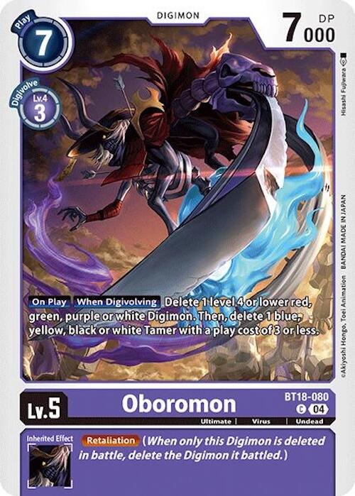 Image of Oboromon [BT18-080] [Release Special Booster Ver.2.0]