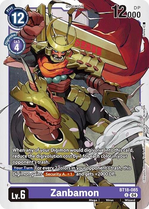 Image of Zanbamon [BT18-085] [Release Special Booster Ver.2.0]
