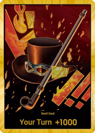 Image of DON!! Card (Sabo) (Gold) [Premium Booster -The Best-]