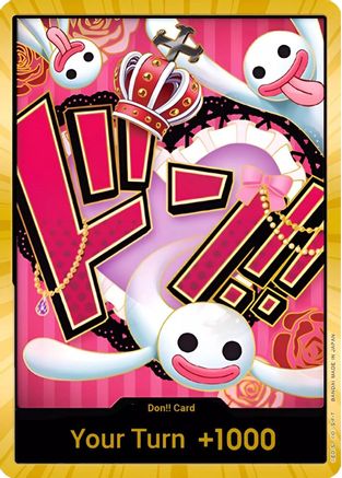 Image of DON!! Card (Perona) (Gold) [Premium Booster -The Best-]