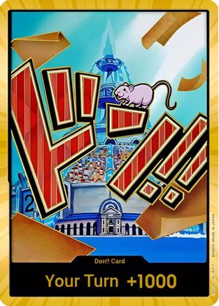 Image of DON!! Card (Iceberg) (Gold) [Premium Booster -The Best-]