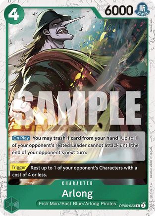 Image of Arlong (Jolly Roger Foil) [Premium Booster -The Best-]