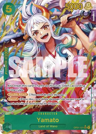 Image of Yamato (OP01-121) (Alternate Art) [Premium Booster -The Best-]