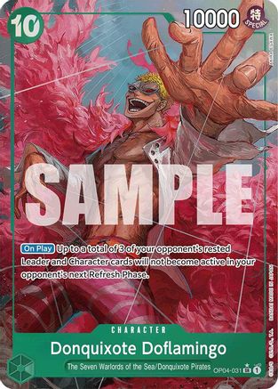 Image of Donquixote Doflamingo (Alternate Art) [Premium Booster -The Best-]