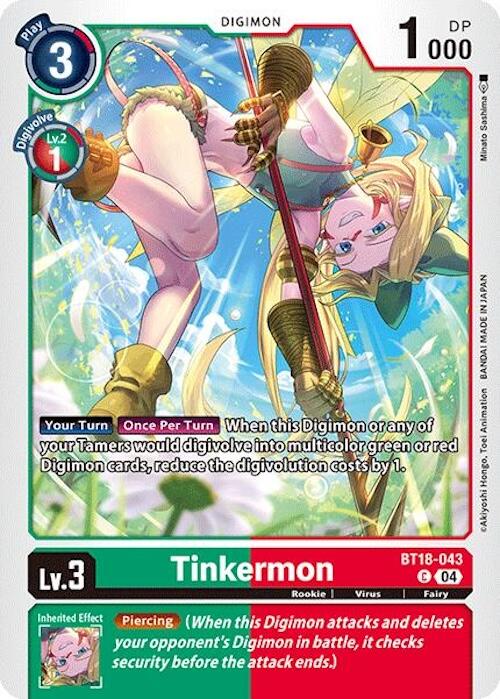 Image of Tinkermon [BT18-043] [Release Special Booster Ver.2.0]