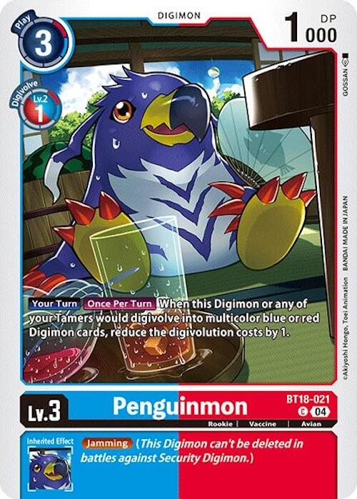 Image of Penguinmon [BT18-021] [Release Special Booster Ver.2.0]