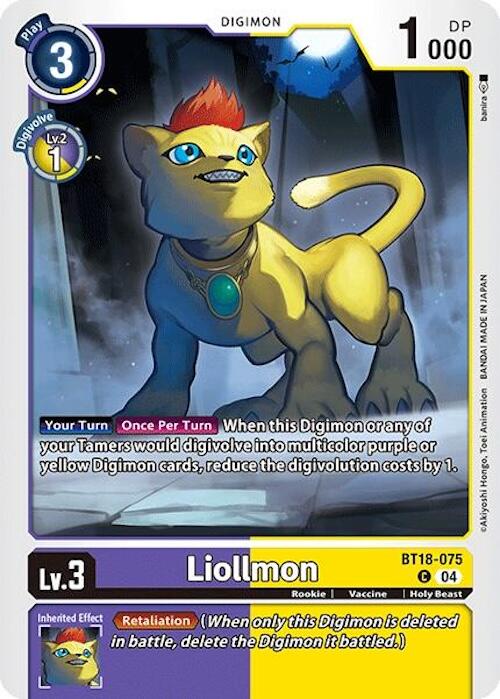 Image of Liollmon [BT18-075] [Release Special Booster Ver.2.0]