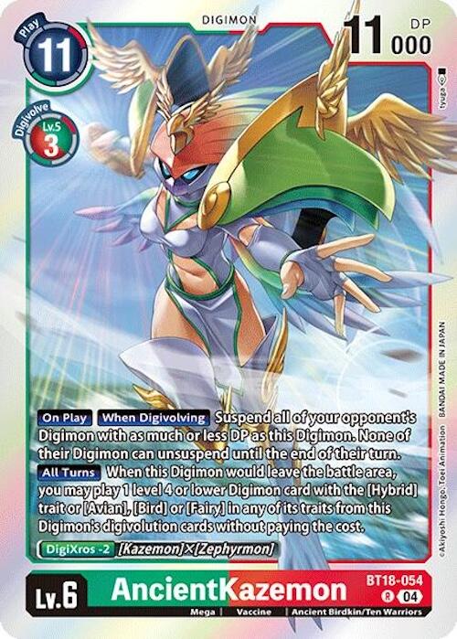 Image of AncientKazemon [BT18-054] [Release Special Booster Ver.2.0]