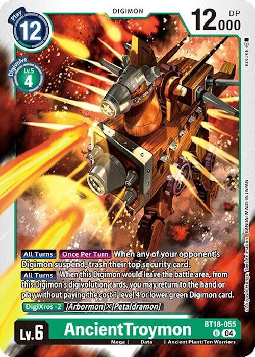 Image of AncientTroymon [BT18-055] [Release Special Booster Ver.2.0]