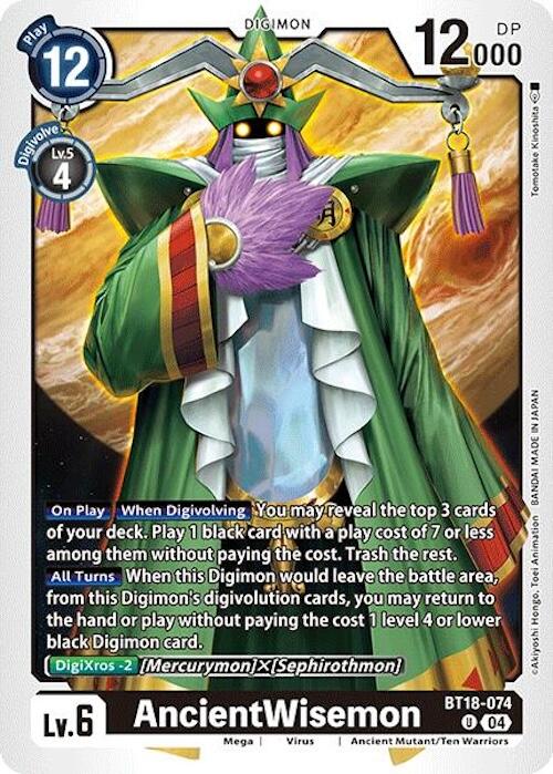 Image of AncientWisemon [BT18-074] [Release Special Booster Ver.2.0]
