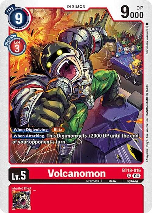 Image of Volcanomon [BT18-016] [Release Special Booster Ver.2.0]