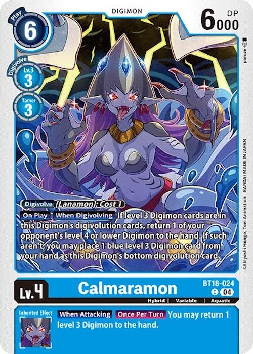 Image of Calmaramon [BT18-024] [Release Special Booster Ver.2.0]