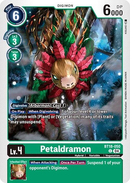 Image of Petaldramon [BT18-050] [Release Special Booster Ver.2.0]