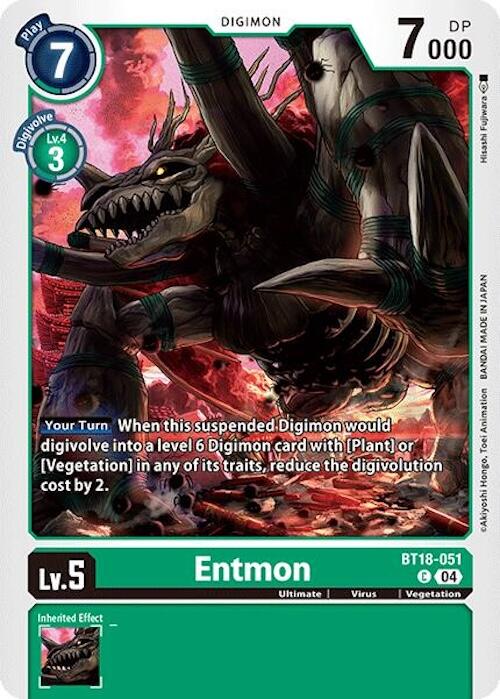 Image of Entmon [BT18-051] [Release Special Booster Ver.2.0]