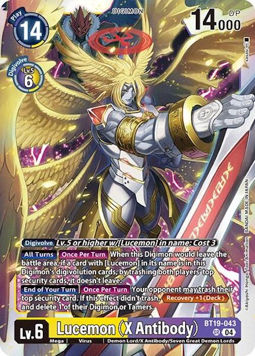 Image of Lucemon (X Antibody) [BT19-043] [Release Special Booster Ver.2.0]