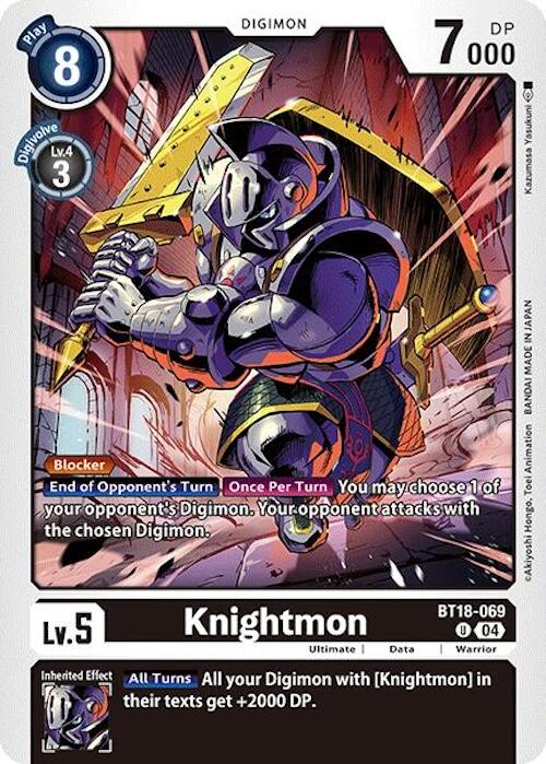 Image of Knightmon [BT18-069] [Release Special Booster Ver.2.0]