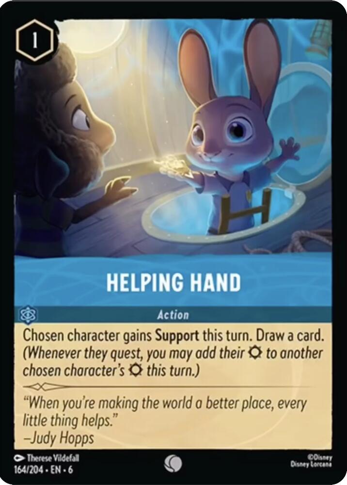 Image of Helping Hand (164/204) [Azurite Sea]