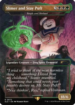 Image of Slimer and Stay Puft - Yargle and Multani [Secret Lair Drop Series]