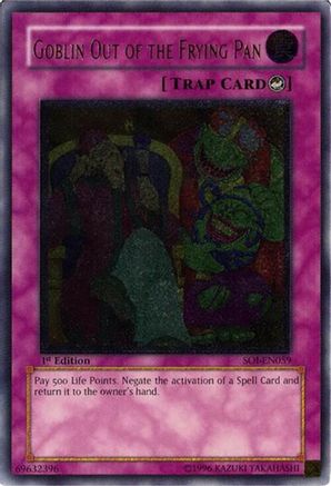 Image of Goblin Out of the Frying Pan (UTR) [SOI-EN059] Ultimate Rare
