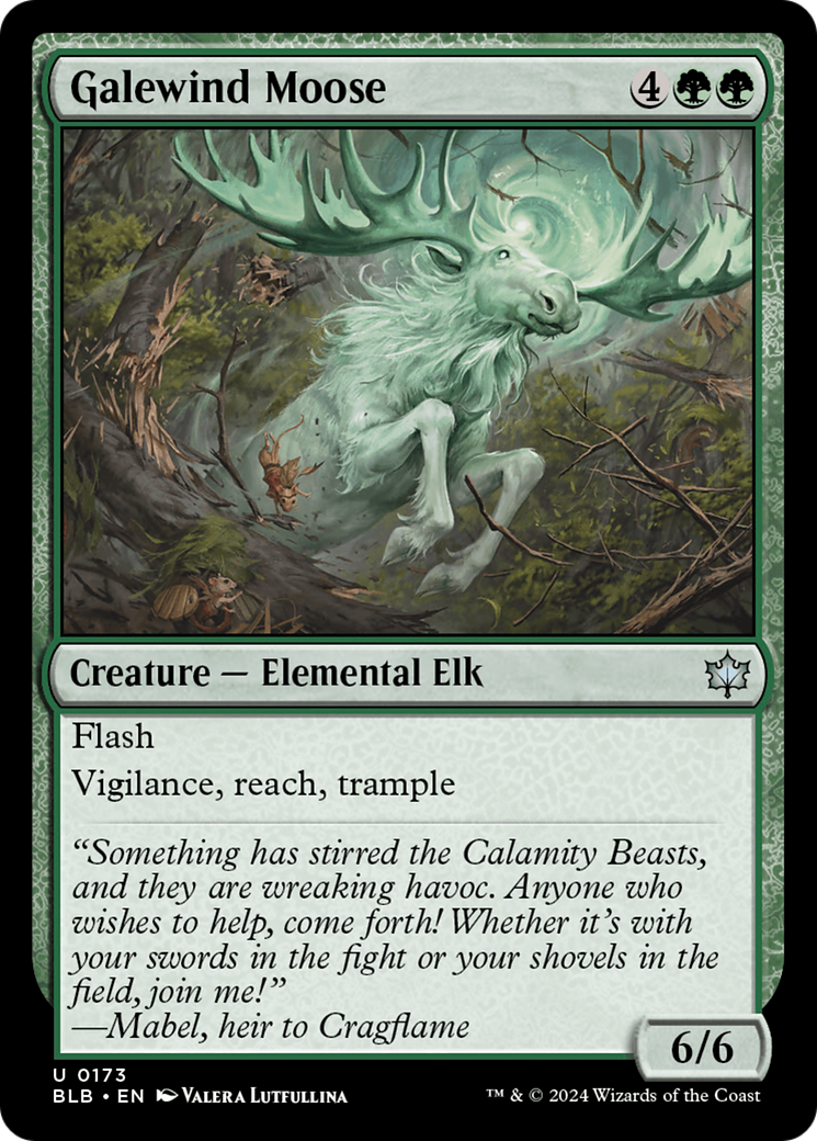 Image of Galewind Moose [Bloomburrow]
