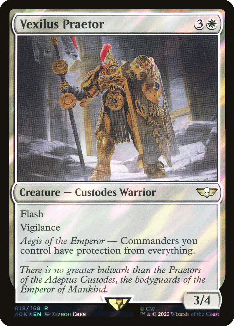 Image of Vexilus Praetor (Surge Foil) [Warhammer 40,000]