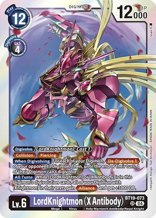 Image of LordKnightmon (X Antibody) [BT19-073] [Release Special Booster Ver.2.0]