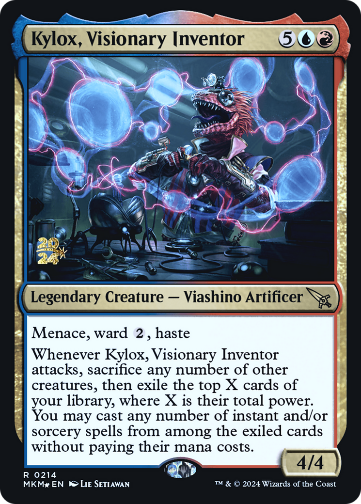Image of Kylox, Visionary Inventor [Murders at Karlov Manor Prerelease Promos]