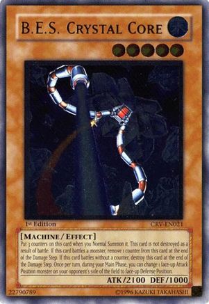 Image of B.E.S. Crystal Core [CRV-EN021] Ultimate Rare