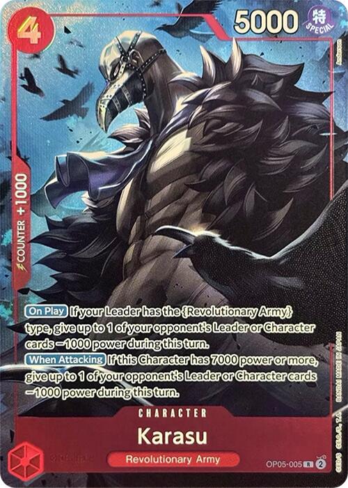 Image of Karasu (Premium Card Collection -Best Selection Vol. 2-) [One Piece Promotion Cards]