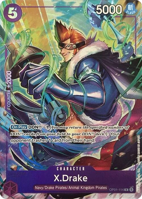 Image of X.Drake (Premium Card Collection -Best Selection Vol. 2-) [One Piece Promotion Cards]