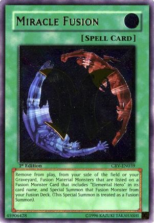 Image of Miracle Fusion [CRV-EN039] Ultimate Rare