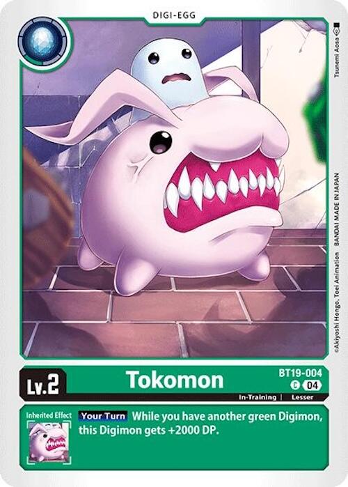 Image of Tokomon [BT19-004] [Release Special Booster Ver.2.0]