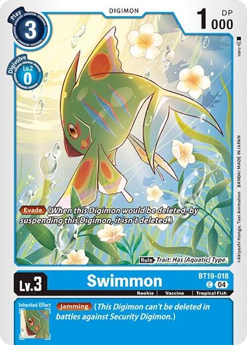 Image of Swimmon [BT19-018] [Release Special Booster Ver.2.0]