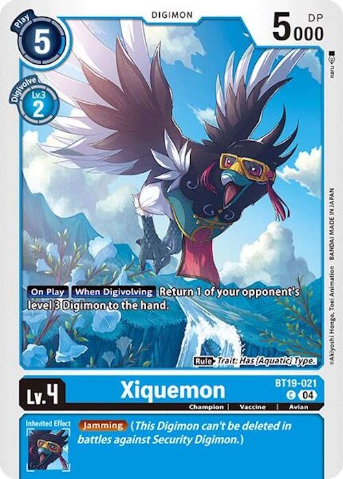 Image of Xiquemon [BT19-021] [Release Special Booster Ver.2.0]