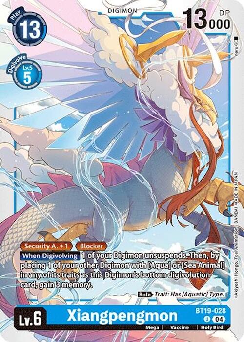 Image of Xiangpengmon [BT19-028] [Release Special Booster Ver.2.0]