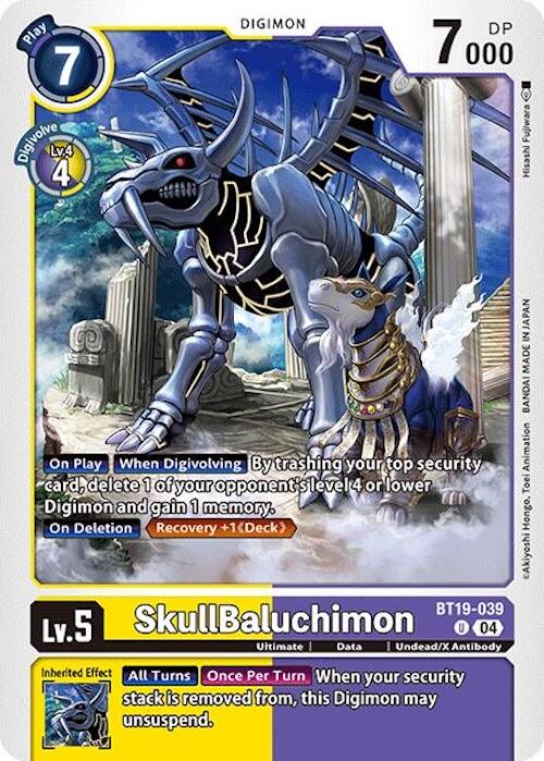 Image of SkullBaluchimon [BT19-039] [Release Special Booster Ver.2.0]