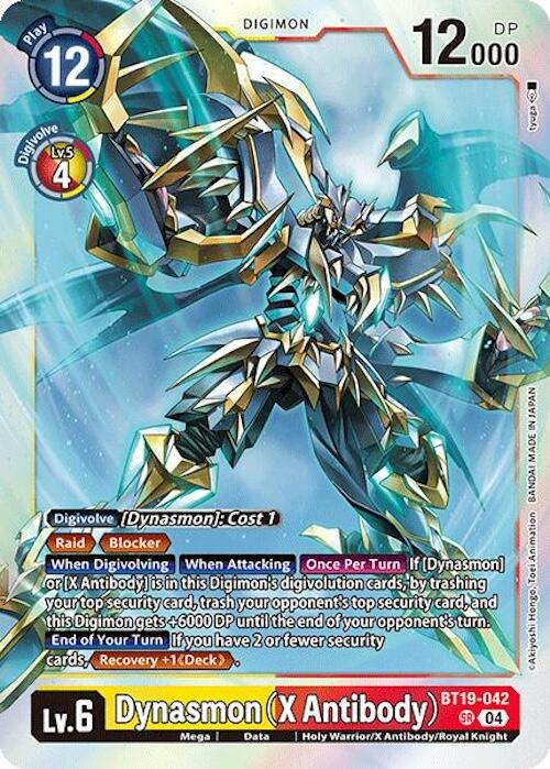 Image of Dynasmon [BT19-042] (X Antibody) [Release Special Booster Ver.2.0]