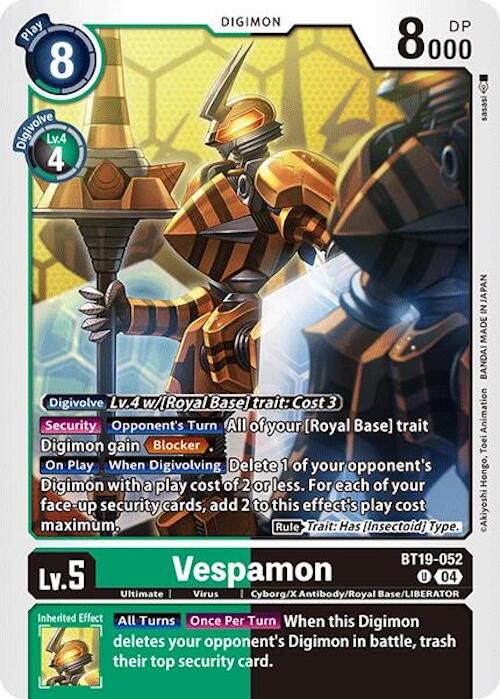 Image of Vespamon [BT19-052] [Release Special Booster Ver.2.0]