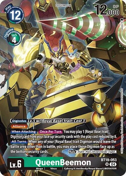 Image of QueenBeemon [BT19-053] [Release Special Booster Ver.2.0]