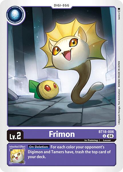 Image of Frimon [BT18-006] [Release Special Booster Ver.2.0]