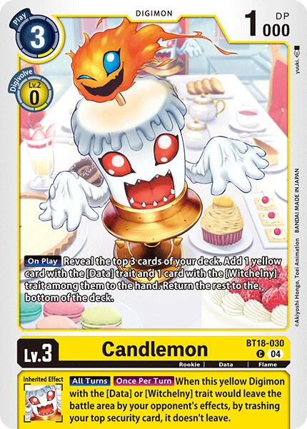 Image of Candlemon [BT18-030] [Release Special Booster Ver.2.0]