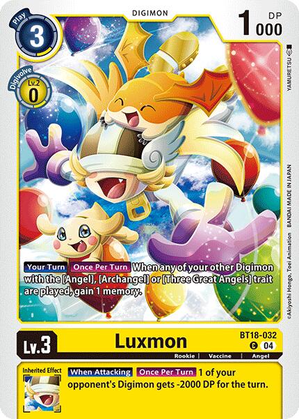 Image of Luxmon [BT18-032] [Release Special Booster Ver.2.0]