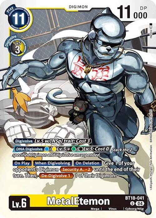 Image of MetalEtemon [BT18-041] [Release Special Booster Ver.2.0]