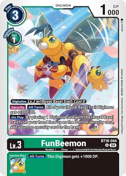 Image of FunBeemon [BT18-044] - BT18-044 [Release Special Booster Ver.2.0]