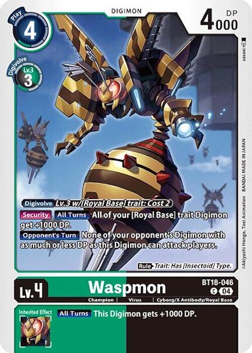 Image of Waspmon [BT18-046] [Release Special Booster Ver.2.0]