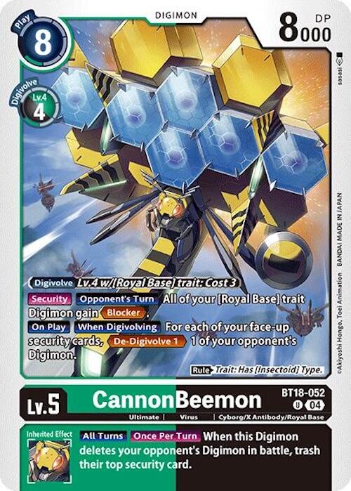 Image of CannonBeemon [BT18-052] [Release Special Booster Ver.2.0]