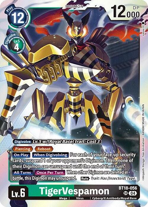 Image of TigerVespamon [BT18-056] [Release Special Booster Ver.2.0]