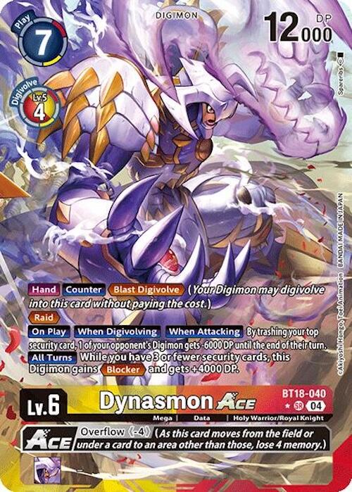 Image of Dynasmon ACE [BT18-040] (Alternate Art) [Release Special Booster Ver.2.0]